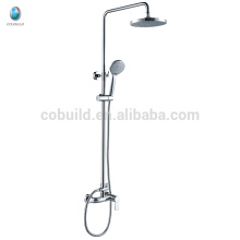 KDS-04 china price quality warranty solid brass shower head set, modern chrome finished bathroom fitting shower head set